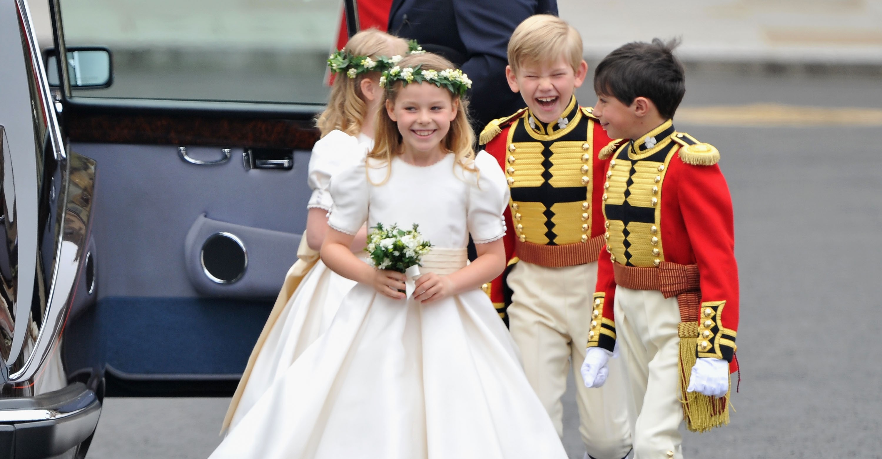 Royal Wedding - Wedding Guests And Party Make Their Way To Westminster Abbey